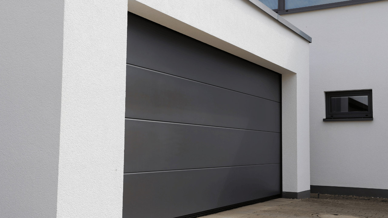 Why is my garage door off center?