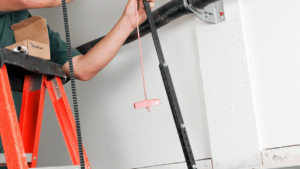 What is the toughest part of installing a garage door
